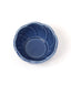 Blue 8 petal mini flower bowl from Lakole, made in Japan